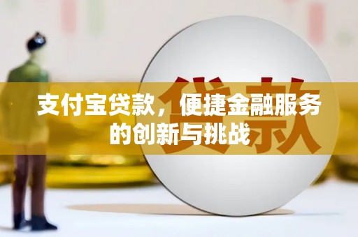 城中支付宝贷款，便捷金融服务的创新与挑战