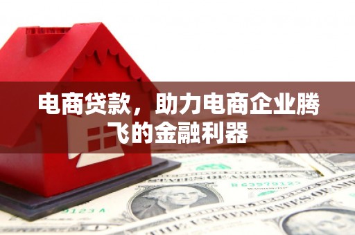 城中电商贷款，助力电商企业腾飞的金融利器