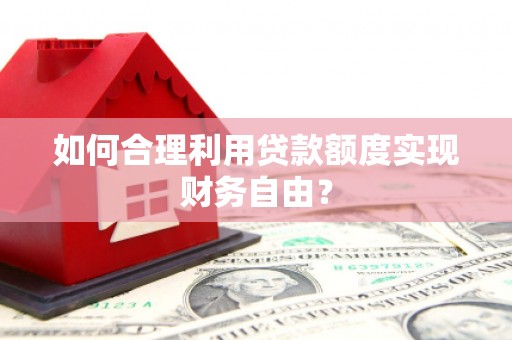 城中如何合理利用贷款额度实现财务自由？