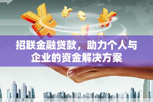 城中招联金融贷款，助力个人与企业的资金解决方案