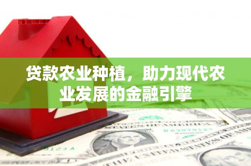 城中贷款农业种植，助力现代农业发展的金融引擎