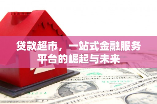 城中贷款超市，一站式金融服务平台的崛起与未来