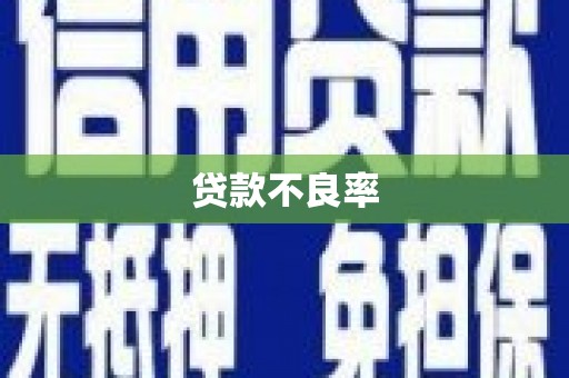 城中贷款不良率
