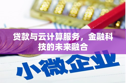 城中贷款与云计算服务，金融科技的未来融合
