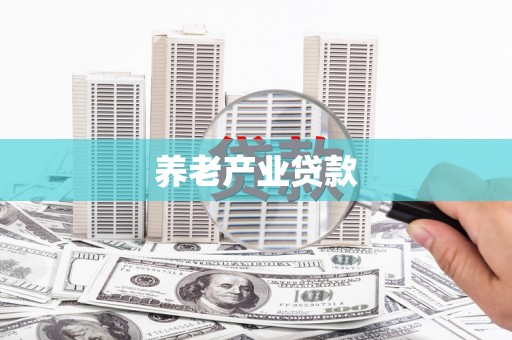 城中养老产业贷款