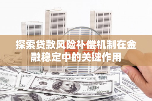 城中探索贷款风险补偿机制在金融稳定中的关键作用