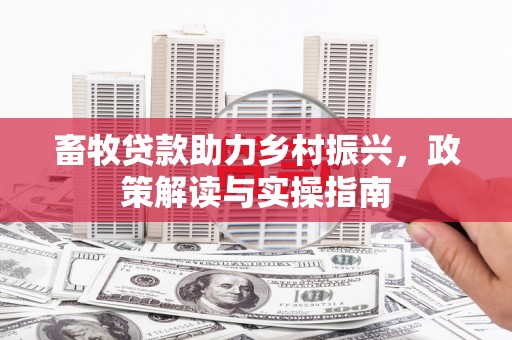 城中畜牧贷款助力乡村振兴，政策解读与实操指南
