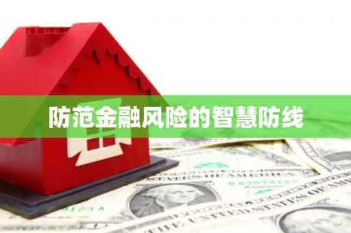 城中防范金融风险的智慧防线