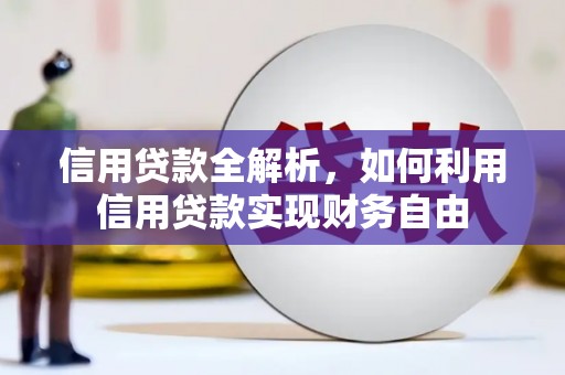 城中信用贷款全解析，如何利用信用贷款实现财务自由